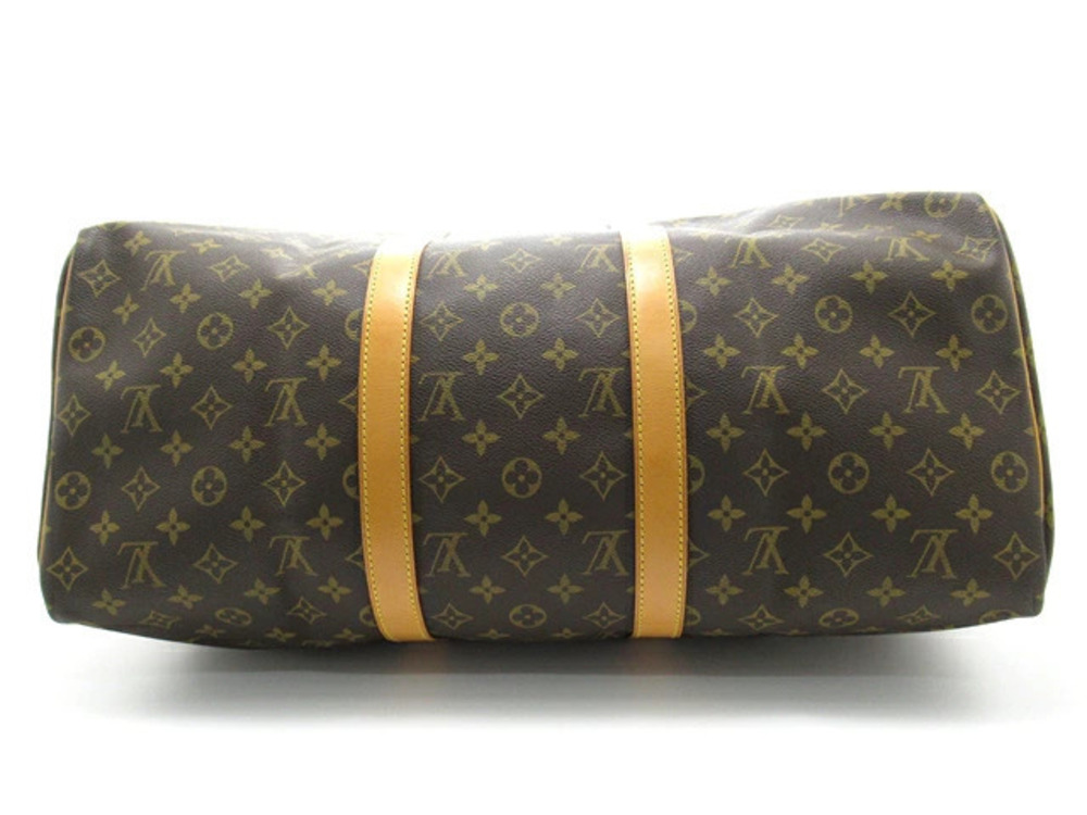 Louis Vuitton Boston Bag Monogram Keepall Brown